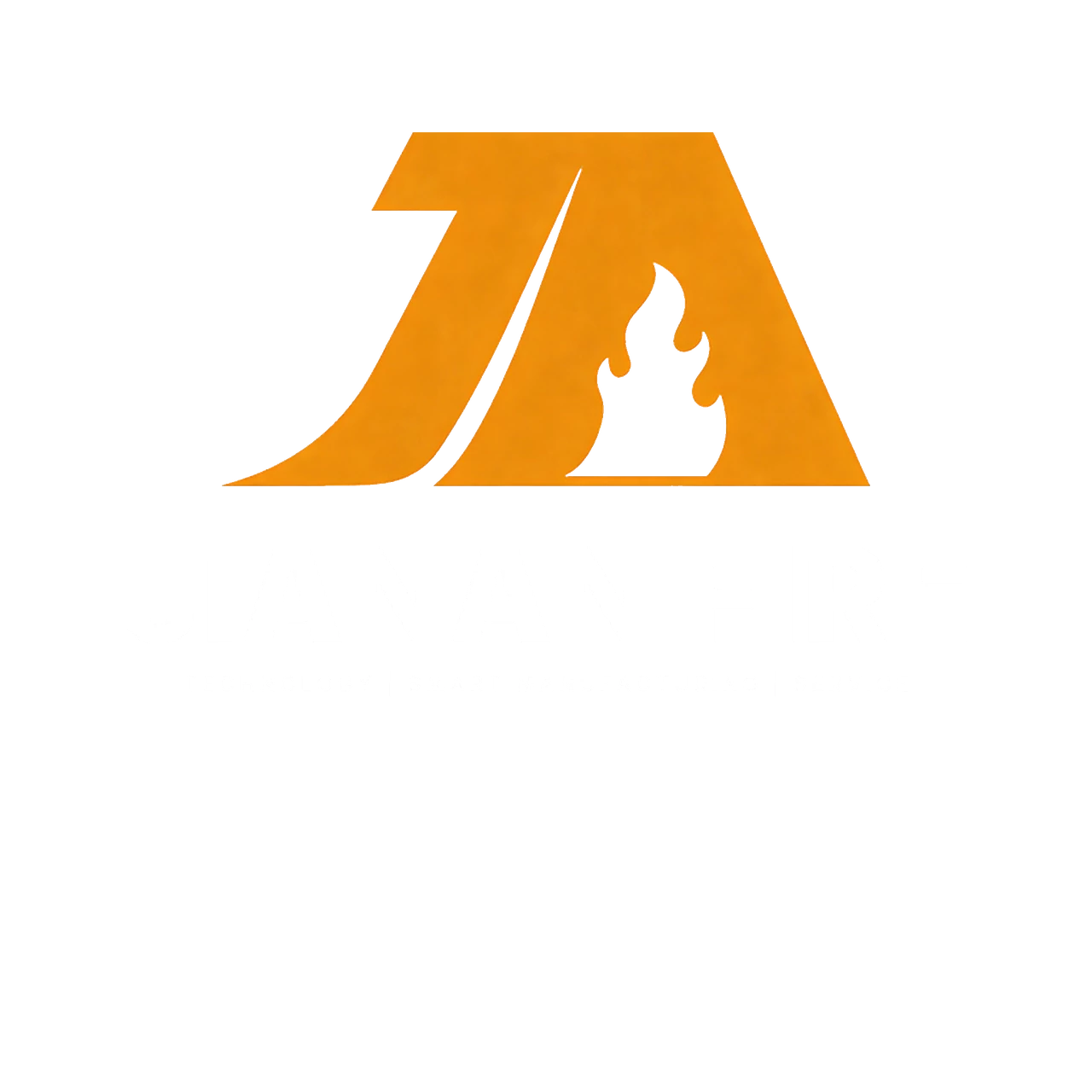 江南消防 透明白色文字